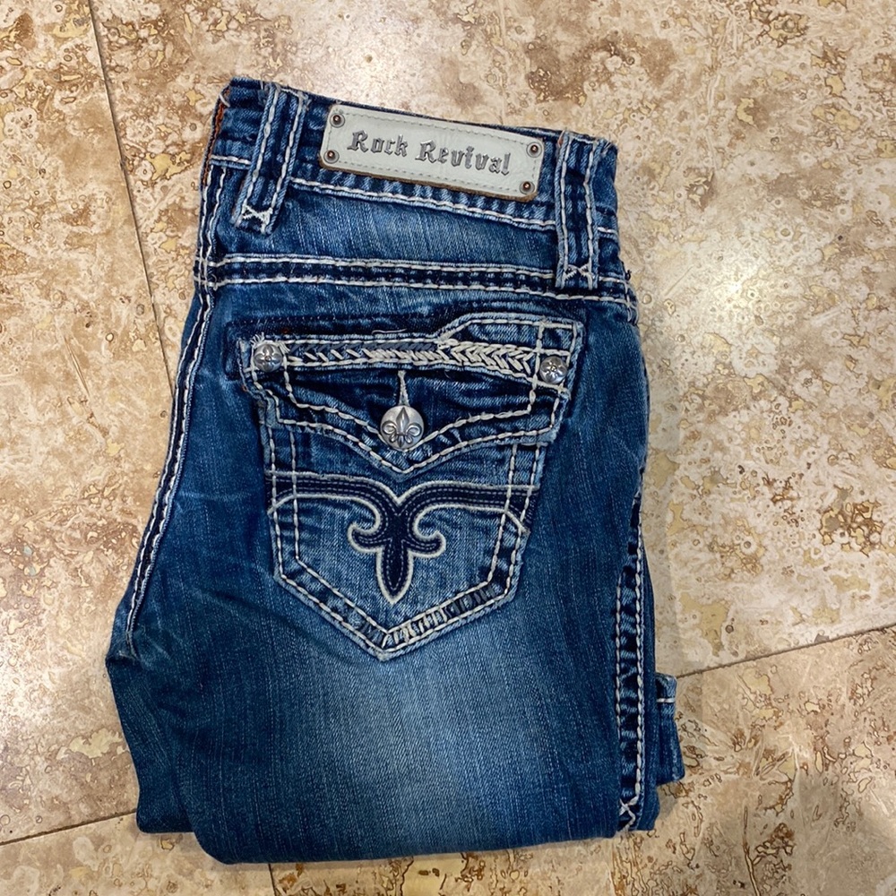 Rock revival jeans in great condition